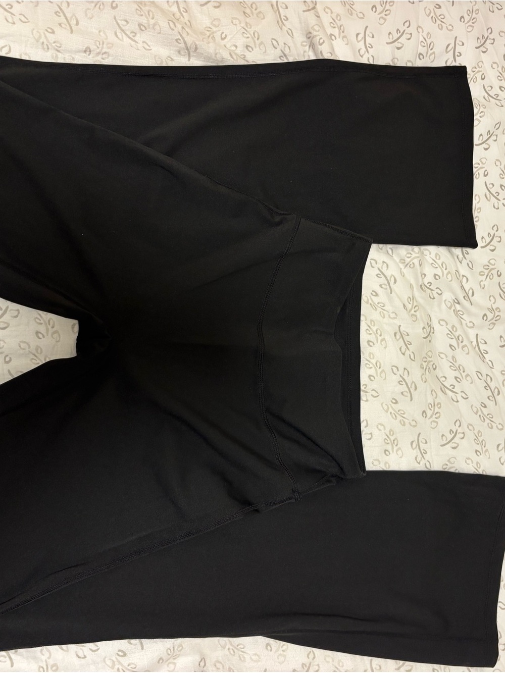 Black Women's High-Waist Ponte Pants